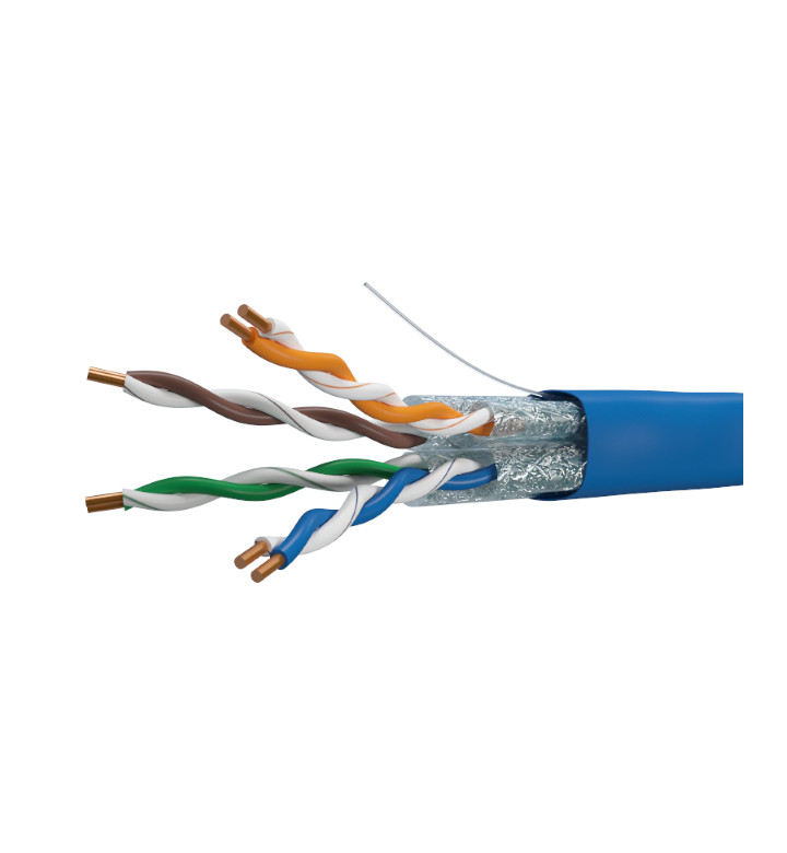 Кабел F-UTP 4x2x23AWG Cu (мед) Cat 6