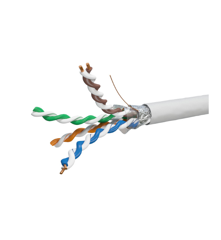 Кабел F-UTP 4x2x24AWG Cu (мед) Cat5E